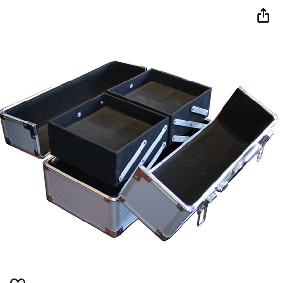 Makeup organizer professional three tier - Picture 2 of 3